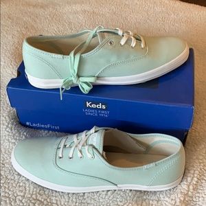 Keds 9.5 Female Champion Original Mint *Brand New*